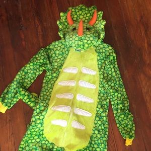 Dinosaur adult onesie - triceratops